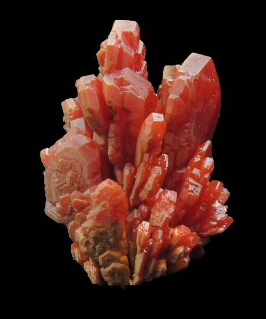 Vanadinite from Mibladen, Haute Moulouya Basin, Zeida-Aouli-Mibladen belt, Midelt Province, Morocco