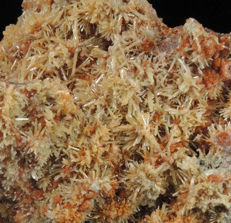 Mimetite (two generations) from Tsumeb Mine, Otavi-Bergland District, Oshikoto, Namibia