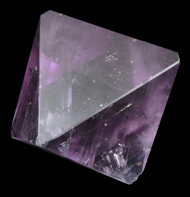 Fluorite (polished) from Cave-in-Rock District, Hardin County, Illinois