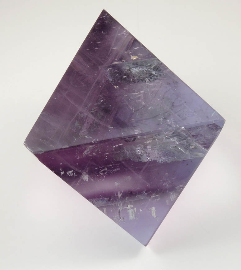 Fluorite (polished) from Cave-in-Rock District, Hardin County, Illinois