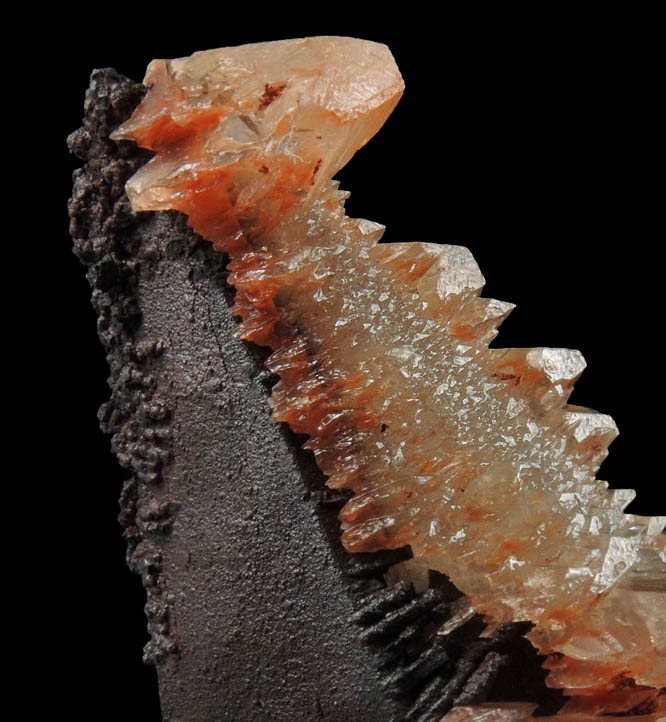 Calcite on Calcite from De'an Mine, Wushan, Jiangxi Province, China