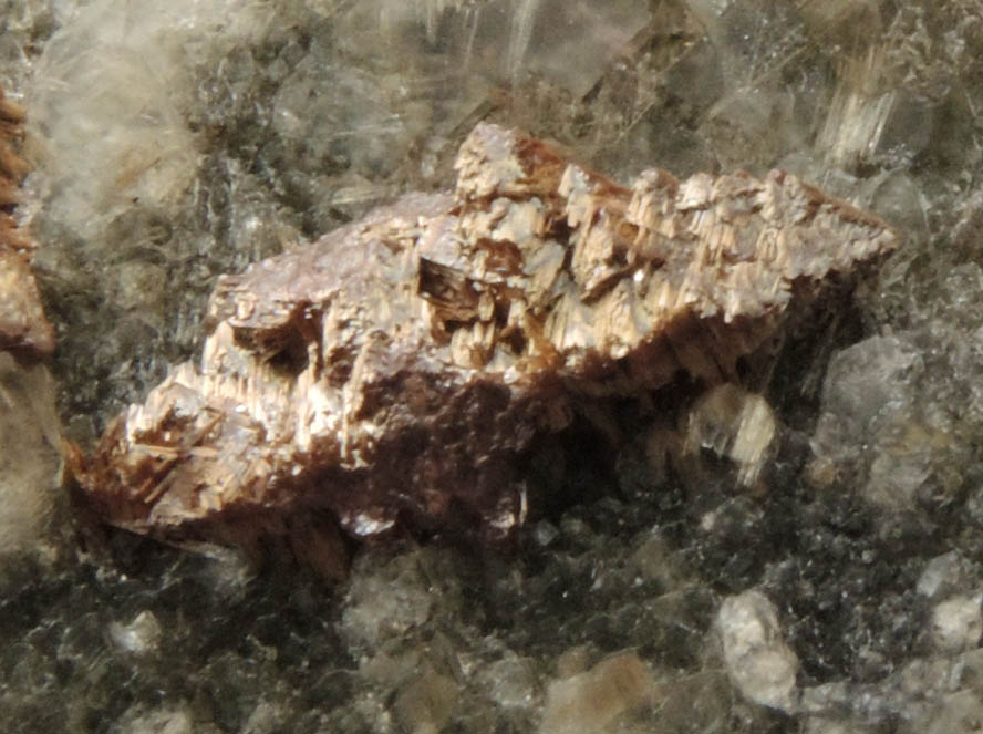 Quartz with Rutile inclusions and Rutile pseudomorphs after Anatase from Cuiab District, Gouveia, Minas Gerais, Brazil