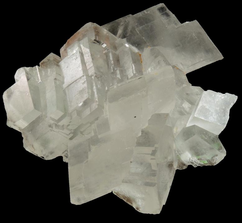 Calcite with Duftite from Tsumeb Mine, Otavi-Bergland District, Oshikoto, Namibia (Type Locality for Duftite)