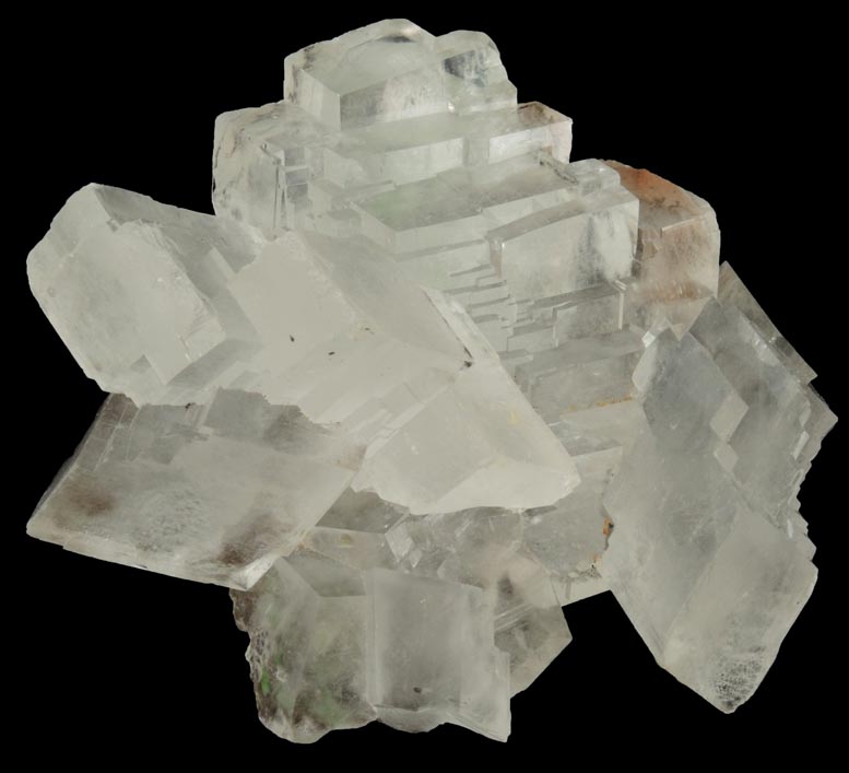 Calcite with Duftite from Tsumeb Mine, Otavi-Bergland District, Oshikoto, Namibia (Type Locality for Duftite)