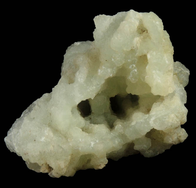 Prehnite pseudomorphs after Anhydrite from Upper New Street Quarry, Paterson, Passaic County, New Jersey