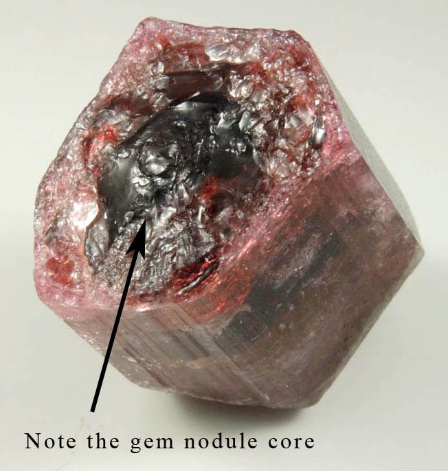 Elbaite var. Rubellite Tourmaline from Alto Ligonha District, Zambezia, Mozambique