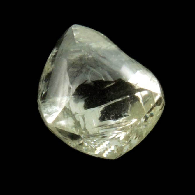 Diamond (1.41 carat yellow cuttable gem-quality complex diamond) from Sakha (Yakutia) Republic, Siberia, Russia