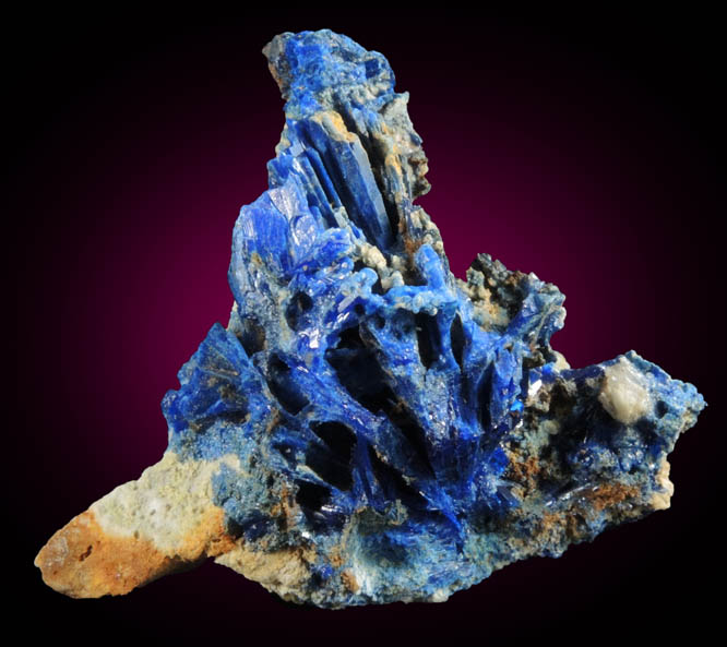 Linarite from Grand Reef Mine, Aravaipa District, Graham County, Arizona