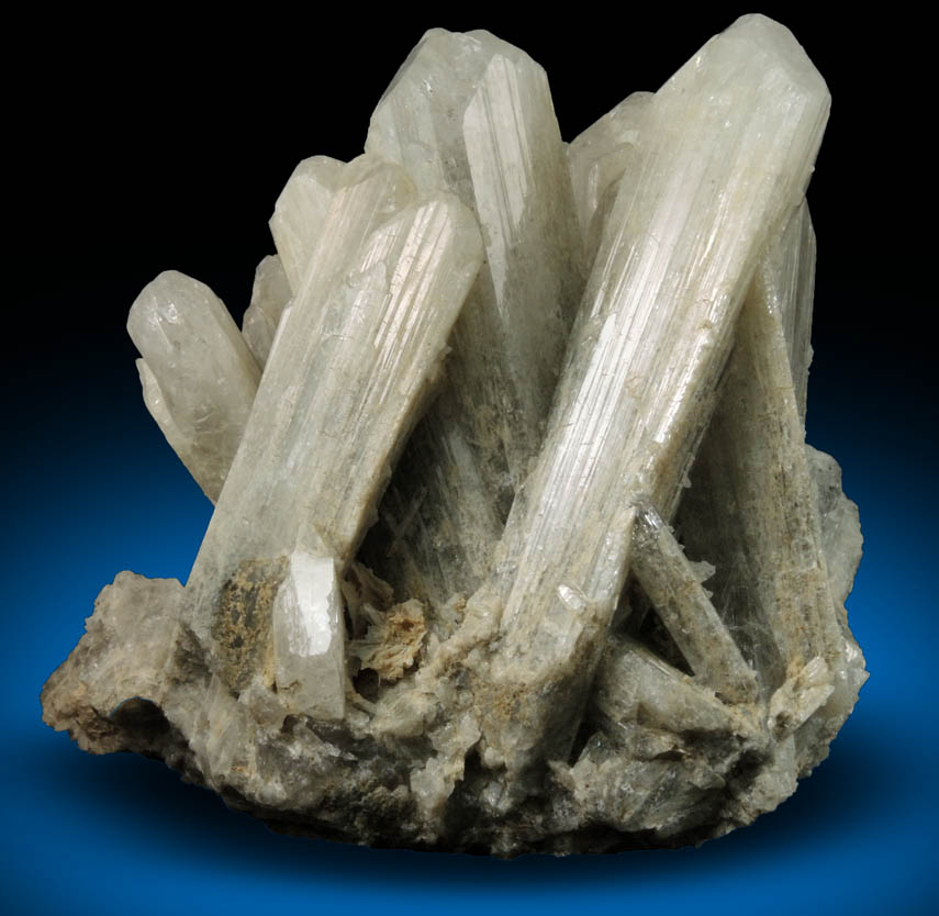 Danburite with Calcite overgrowth from Mina la Aurora, Charcas, San Luis Potos, Mexico