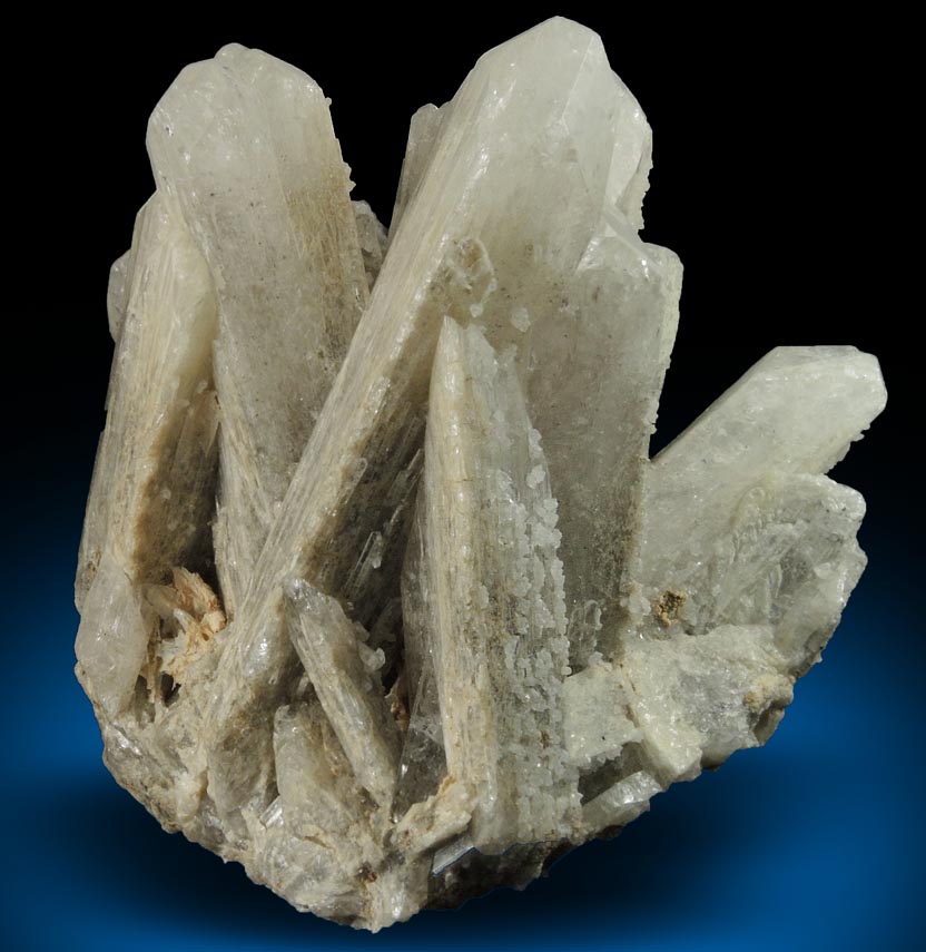 Danburite with Calcite overgrowth from Mina la Aurora, Charcas, San Luis Potos, Mexico