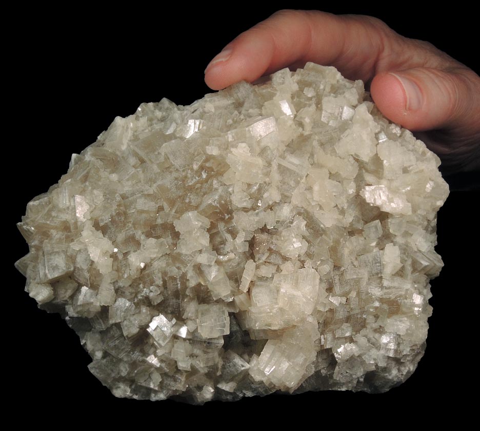 Calcite over Calcite from Tsumeb Mine, Otavi-Bergland District, Oshikoto, Namibia