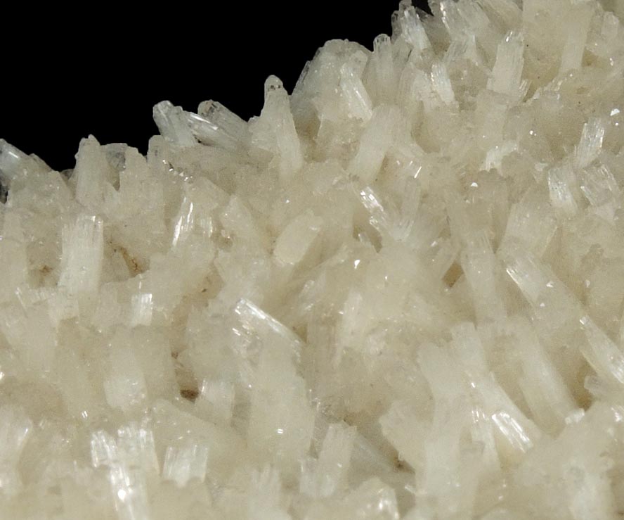 Natrolite with minor Calcite from Hammerunterwiesenthal, Erzgebirge, Saxony, Germany