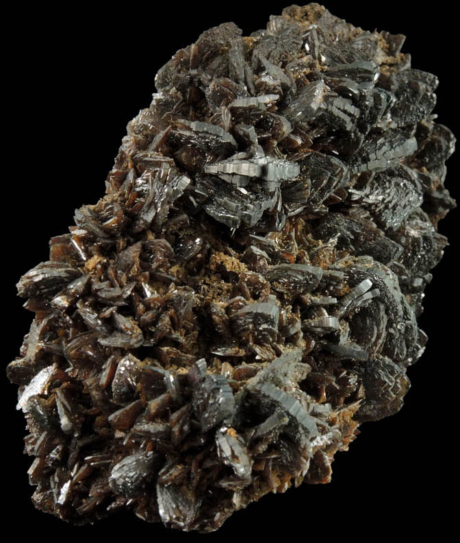 Descloizite from Berg Aukas Mine, 16 km ENE of Grootfontein, Otavi Mountain Land, Namibia