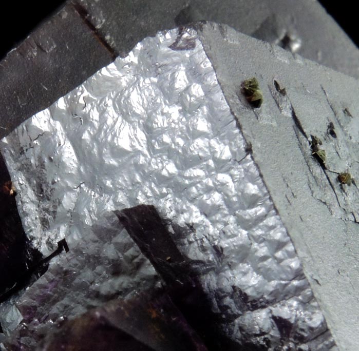 Fluorite with minor Chalcopyrite from Cave-in-Rock District, Hardin County, Illinois