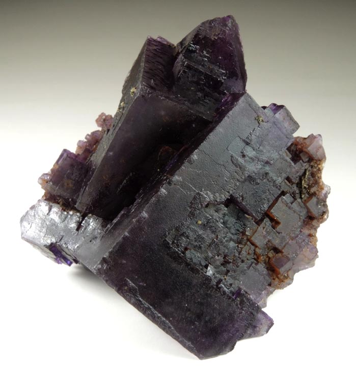 Fluorite with minor Chalcopyrite from Cave-in-Rock District, Hardin County, Illinois