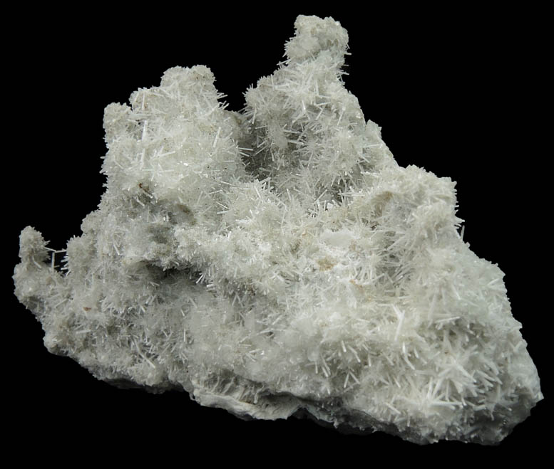 Natrolite over Datolite from Millington Quarry, Bernards Township, Somerset County, New Jersey