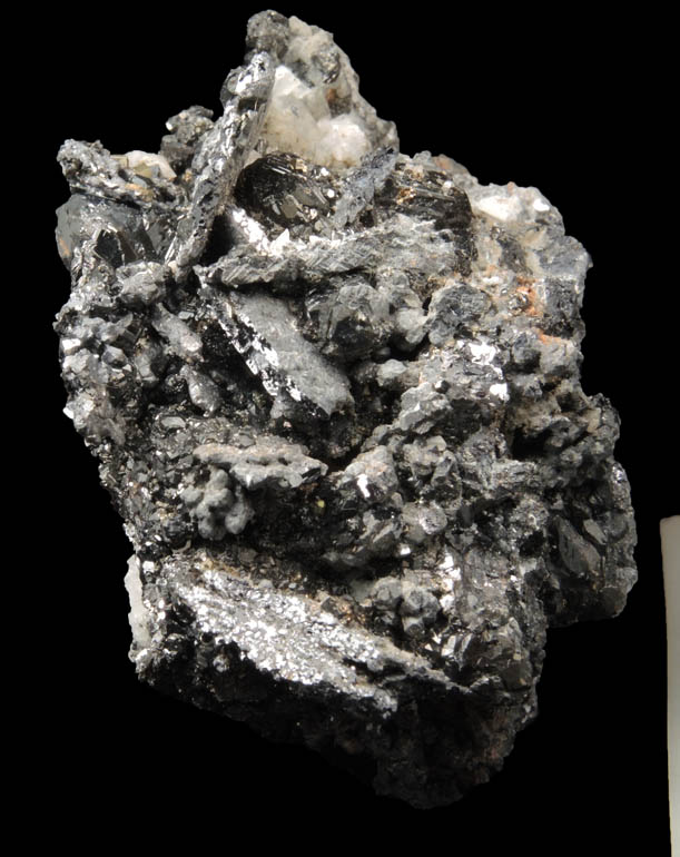 Acanthite, Sphalerite and Galena (Spinel-law twinned crystals) from San Antonio el Grande Mine, Santa Eulalia, Aquiles Serdn, Chihuahua, Mexico