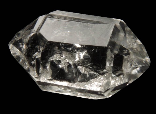 Quartz var. Herkimer Diamond from Hickory Hill Diamond Diggings, Fonda, Montgomery County, New York