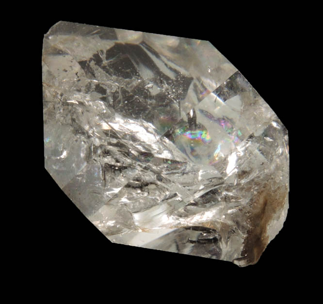 Quartz var. Herkimer Diamond from Hickory Hill Diamond Diggings, Fonda, Montgomery County, New York