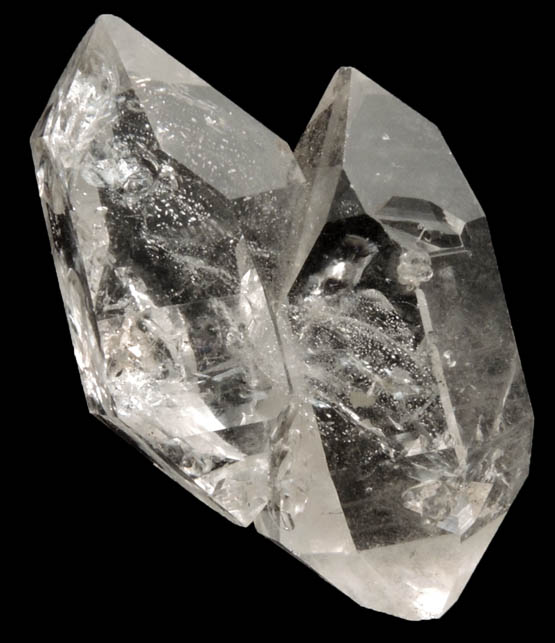 Quartz var. Herkimer Diamond from Hickory Hill Diamond Diggings, Fonda, Montgomery County, New York