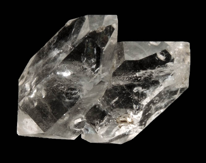 Quartz var. Herkimer Diamond from Hickory Hill Diamond Diggings, Fonda, Montgomery County, New York