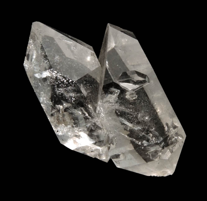 Quartz var. Herkimer Diamond from Hickory Hill Diamond Diggings, Fonda, Montgomery County, New York