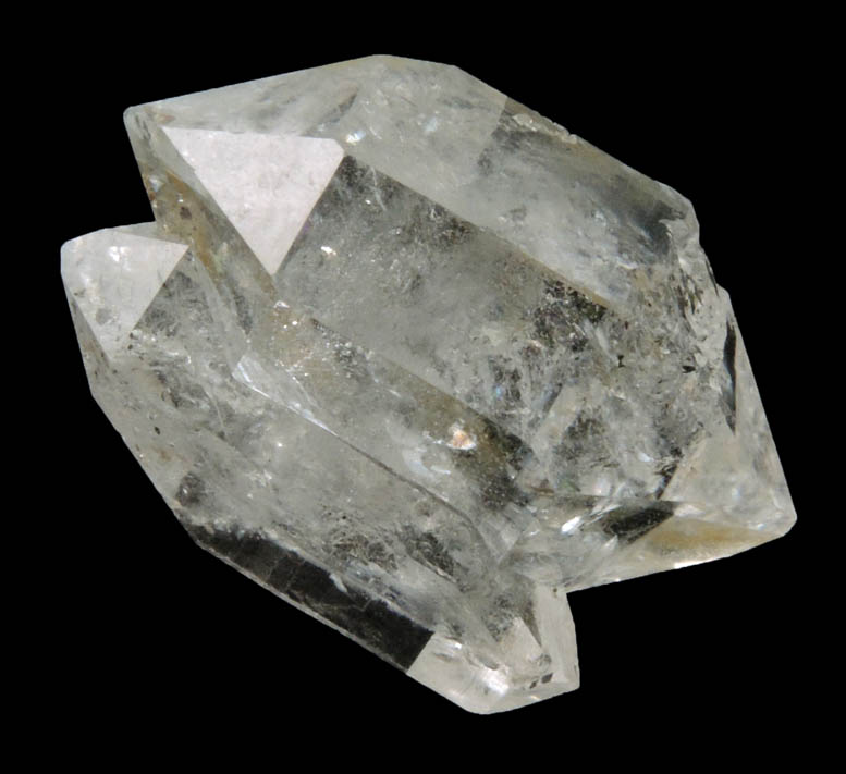 Quartz var. Herkimer Diamond from Hickory Hill Diamond Diggings, Fonda, Montgomery County, New York