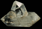 Quartz var. Herkimer Diamond from Hickory Hill Diamond Diggings, Fonda, Montgomery County, New York