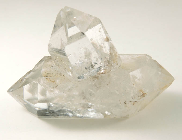 Quartz var. Herkimer Diamond from Hickory Hill Diamond Diggings, Fonda, Montgomery County, New York