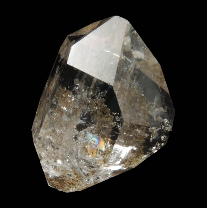 Quartz var. Herkimer Diamond from Hickory Hill Diamond Diggings, Fonda, Montgomery County, New York