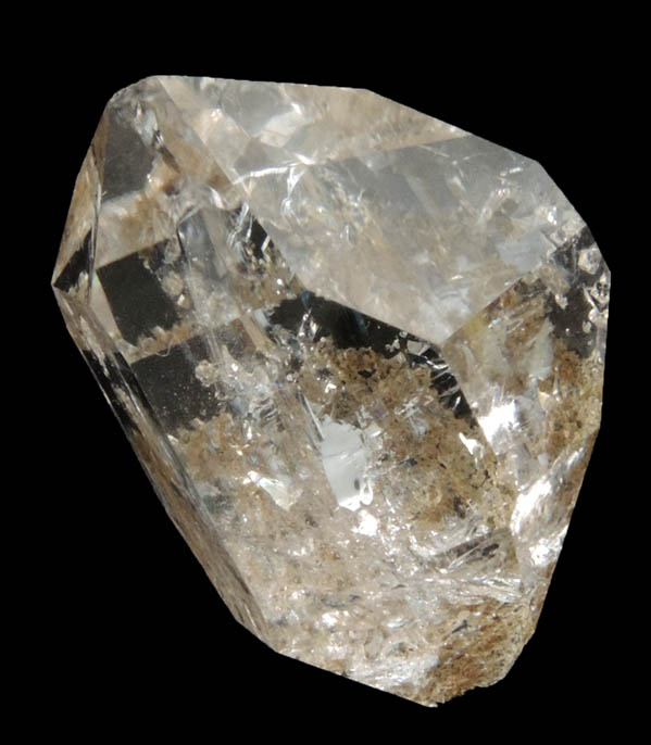 Quartz var. Herkimer Diamond from Hickory Hill Diamond Diggings, Fonda, Montgomery County, New York