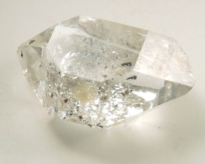 Quartz var. Herkimer Diamond from Hickory Hill Diamond Diggings, Fonda, Montgomery County, New York