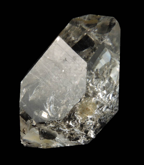 Quartz var. Herkimer Diamond from Hickory Hill Diamond Diggings, Fonda, Montgomery County, New York