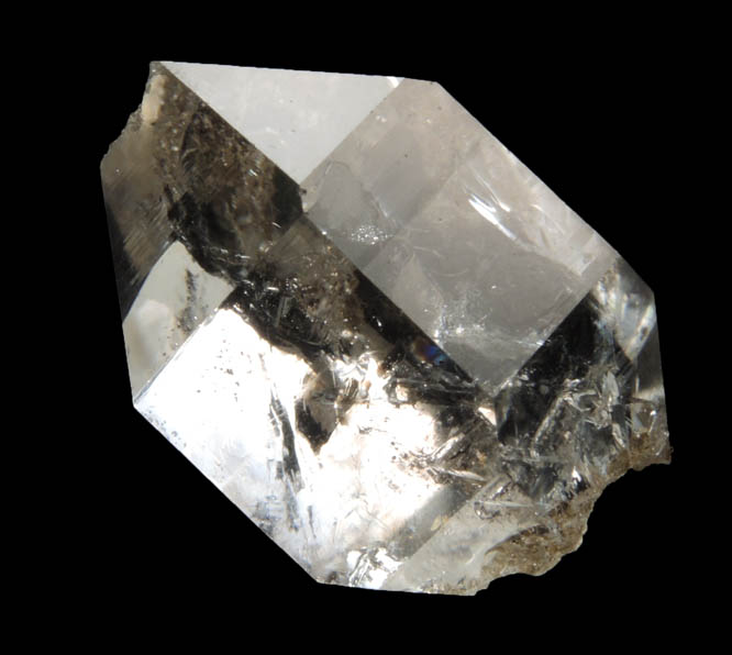 Quartz var. Herkimer Diamond from Hickory Hill Diamond Diggings, Fonda, Montgomery County, New York