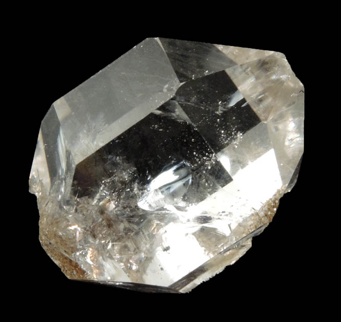 Quartz var. Herkimer Diamond from Hickory Hill Diamond Diggings, Fonda, Montgomery County, New York