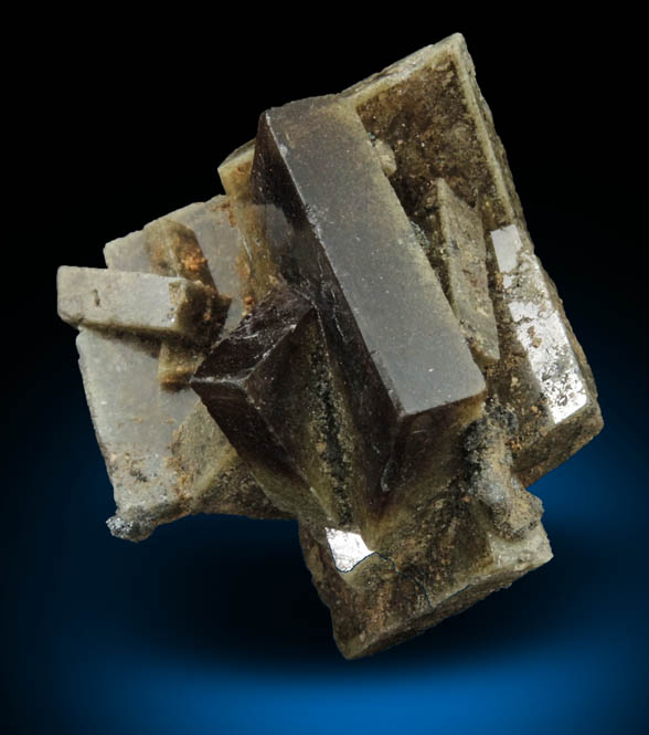 Barite from Magma Mine, Superior District, Pinal County, Arizona