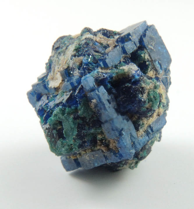 Boleite with Cumengeite overgrowth from Amelia Mine, Boleo District, near Santa Rosala, Baja California Sur, Mexico (Type Locality for Boleite and Cumengeite)