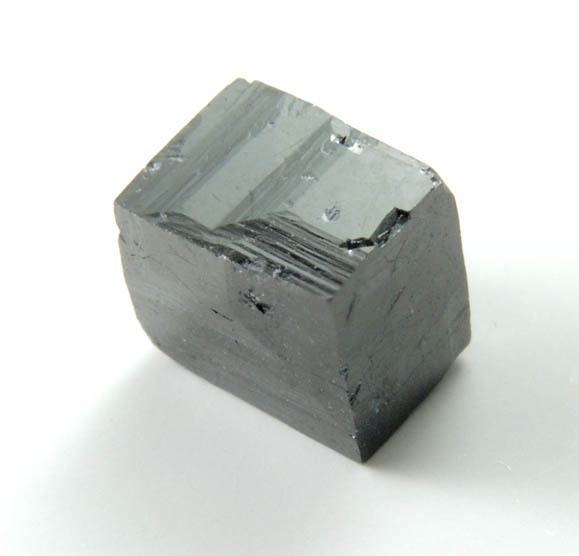 Magnetite exhibiting rare cubic habit from ZCA Mine No. 4, Fowler Ore Body, 2500' Level, Balmat, St. Lawrence County, New York