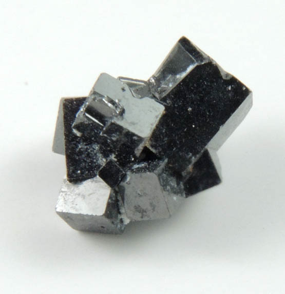 Magnetite exhibiting rare cubic habit from ZCA Mine No. 4, Fowler Ore Body, 2500' Level, Balmat, St. Lawrence County, New York