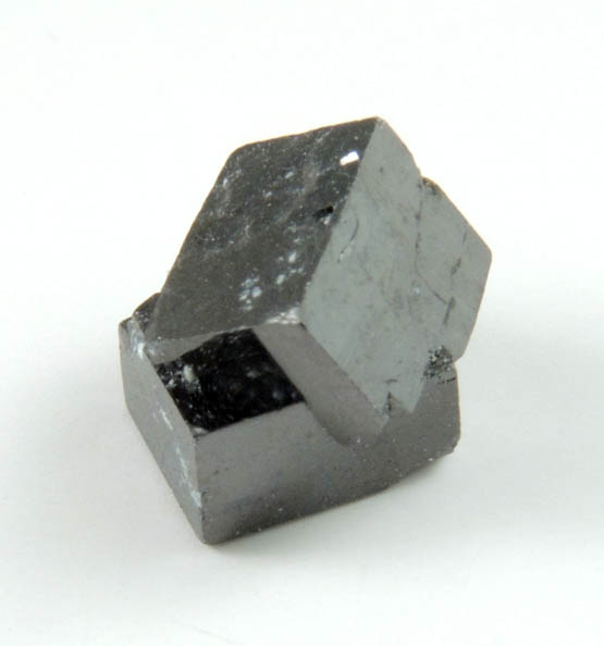 Magnetite exhibiting rare cubic habit from ZCA Mine No. 4, Fowler Ore Body, 2500' Level, Balmat, St. Lawrence County, New York