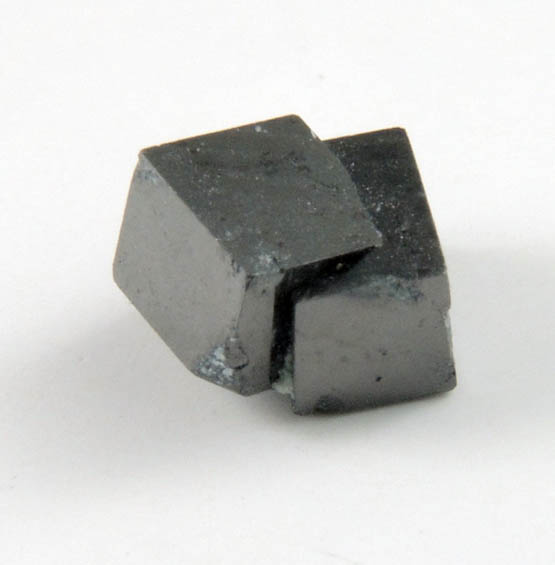 Magnetite exhibiting rare cubic habit from ZCA Mine No. 4, Fowler Ore Body, 2500' Level, Balmat, St. Lawrence County, New York