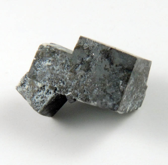 Magnetite exhibiting rare cubic habit from ZCA Mine No. 4, Fowler Ore Body, 2500' Level, Balmat, St. Lawrence County, New York