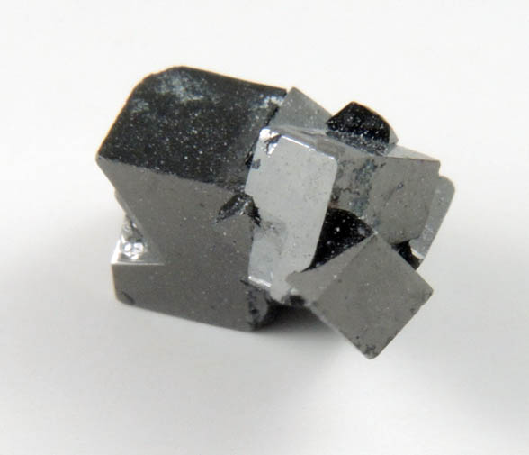 Magnetite exhibiting rare cubic habit from ZCA Mine No. 4, Fowler Ore Body, 2500' Level, Balmat, St. Lawrence County, New York