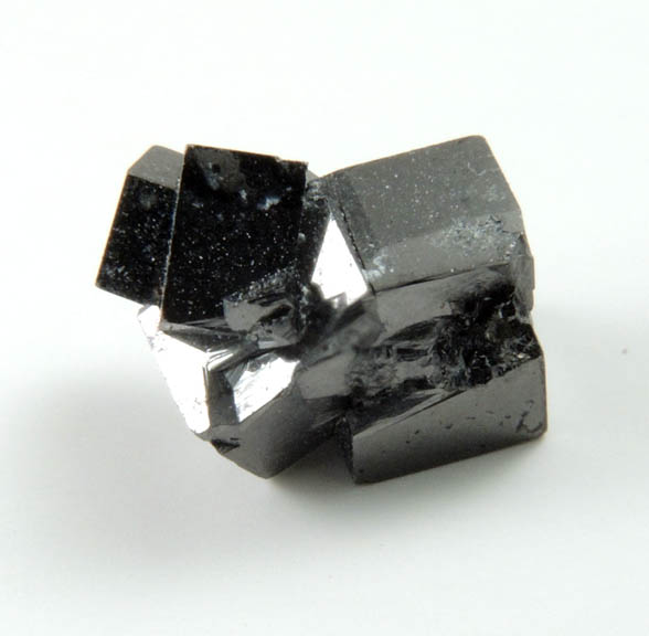 Magnetite exhibiting rare cubic habit from ZCA Mine No. 4, Fowler Ore Body, 2500' Level, Balmat, St. Lawrence County, New York