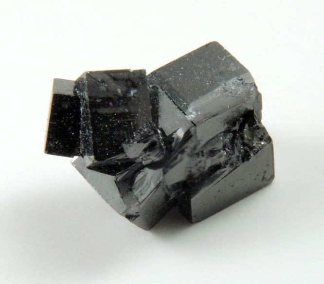 Magnetite exhibiting rare cubic habit from ZCA Mine No. 4, Fowler Ore Body, 2500' Level, Balmat, St. Lawrence County, New York