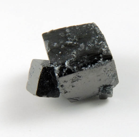 Magnetite exhibiting rare cubic habit from ZCA Mine No. 4, Fowler Ore Body, 2500' Level, Balmat, St. Lawrence County, New York