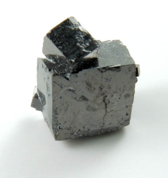 Magnetite exhibiting rare cubic habit from ZCA Mine No. 4, Fowler Ore Body, 2500' Level, Balmat, St. Lawrence County, New York