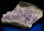 Quartz var. Amethyst from Upper New Street Quarry, Paterson, Passaic County, New Jersey