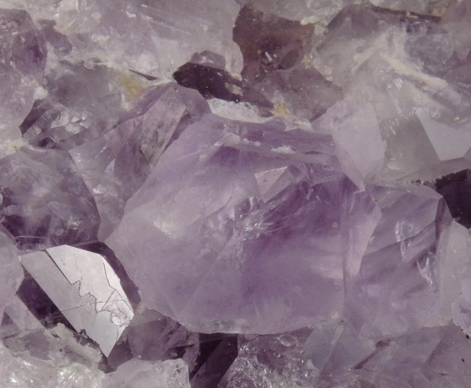 Quartz var. Amethyst from Upper New Street Quarry, Paterson, Passaic County, New Jersey