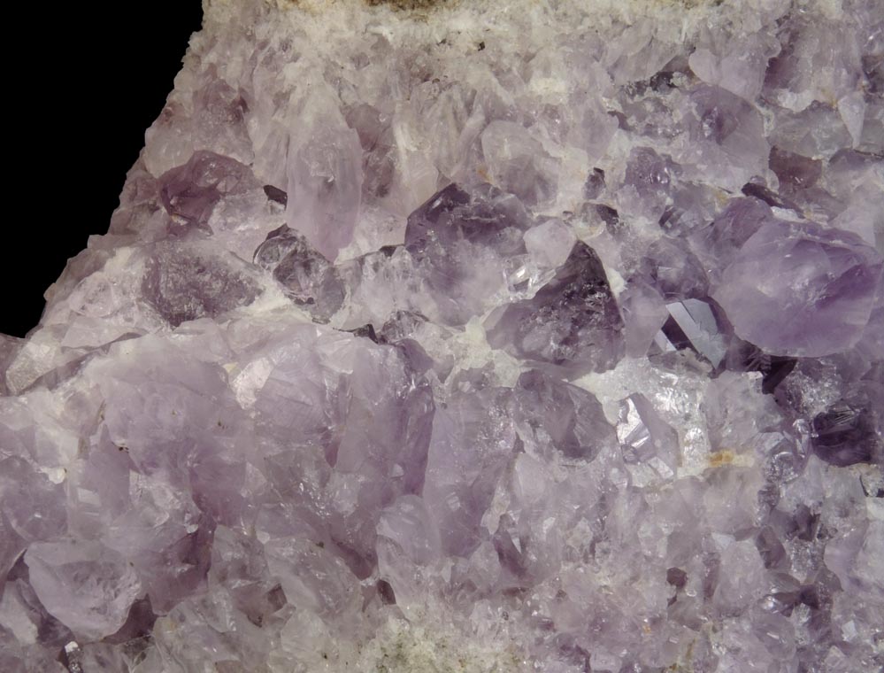 Quartz var. Amethyst from Upper New Street Quarry, Paterson, Passaic County, New Jersey